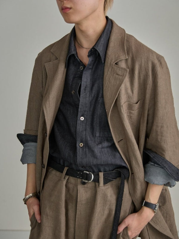 Double Roop Long Belt - KOBI Silver - PRY