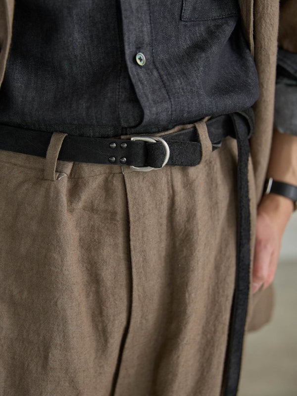 Double Roop Long Belt - KOBI Silver - PRY