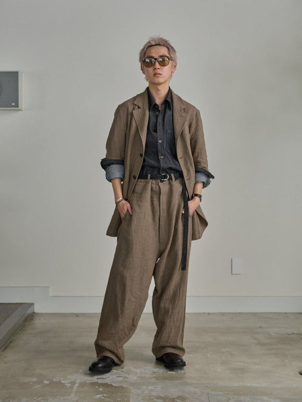 Double Roop Long Belt - KOBI Silver - PRY