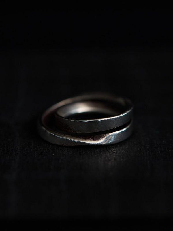 Double Twist Triangle Ring - PRY