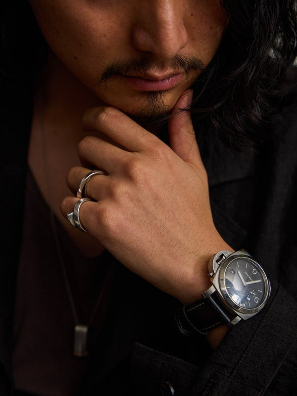 Double Twist Triangle Ring - PRY