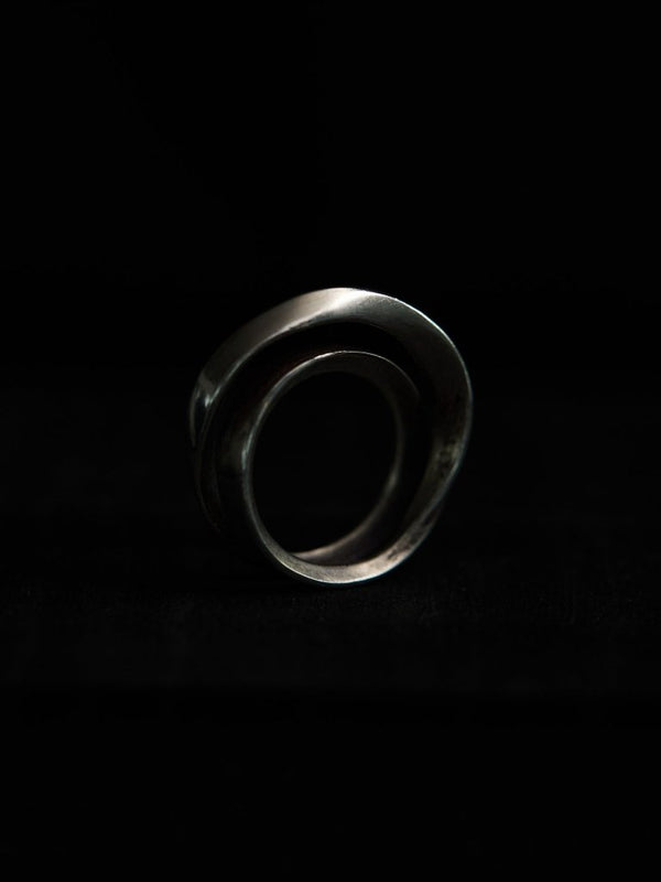 Double Twist Triangle Ring - PRY