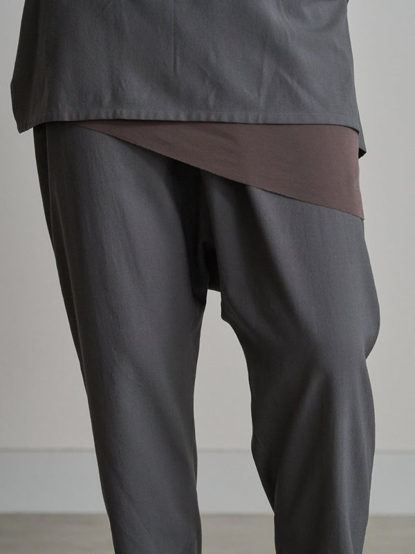 Drawstring Sarouel Zip Pants [BISHU] - PRY