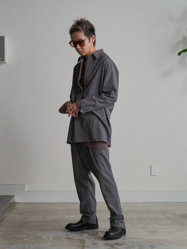 Drawstring Sarouel Zip Pants [BISHU] - PRY