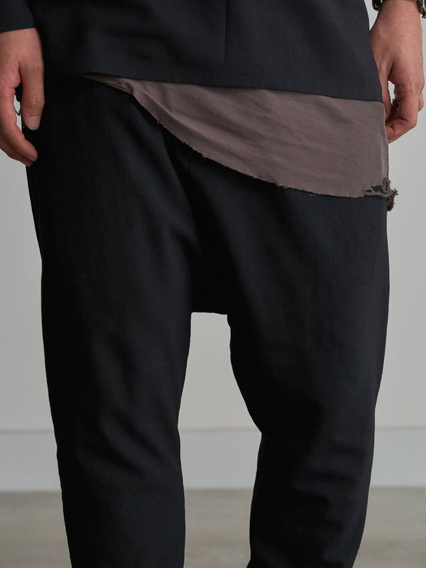 Drawstring Sarouel Zip Pants [BISHU] - PRY