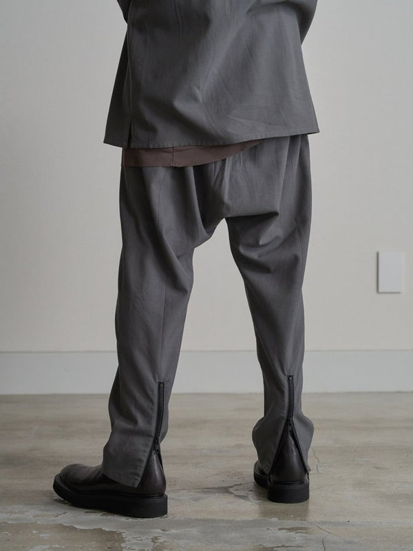 Drawstring Sarouel Zip Pants [BISHU] - PRY