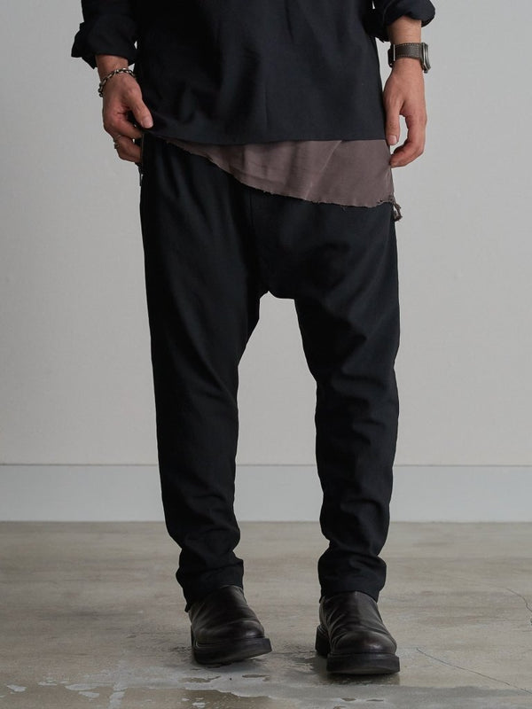 Drawstring Sarouel Zip Pants [BISHU] - PRY