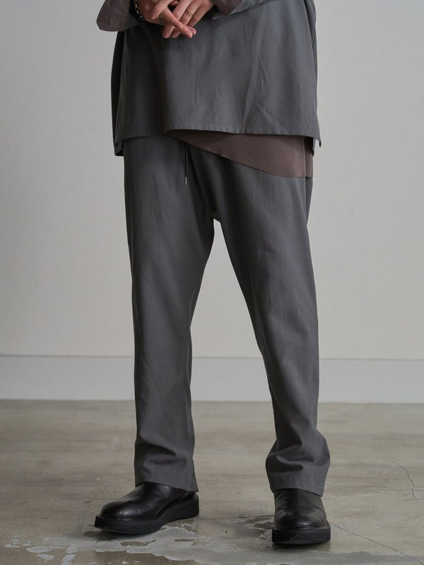 Drawstring Sarouel Zip Pants [BISHU] - PRY
