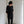 Drawstring Sarouel Zip Pants【BLACK】 - PRY