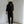 Drawstring Sarouel Zip Pants【BLACK】 - PRY