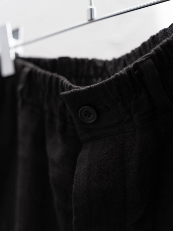 Dry Serge Sarouel Shorts [BLACK] - PRY