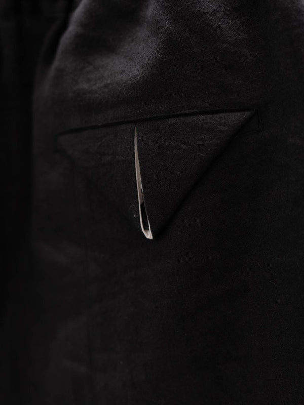 Dry Serge Sarouel Shorts [BLACK] - PRY