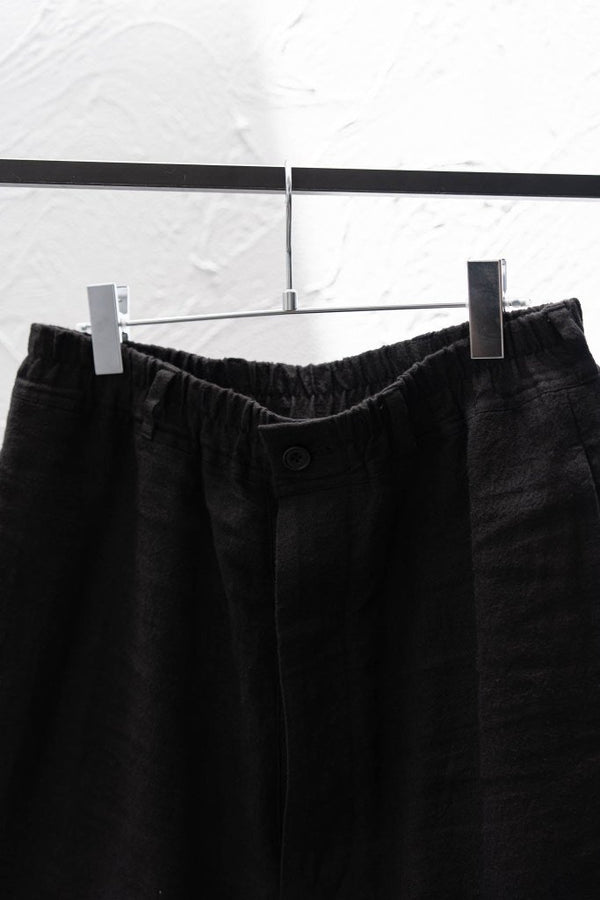 Dry Serge Sarouel Shorts [BLACK] - PRY