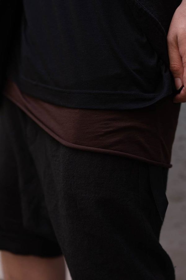 Dry Serge Sarouel Shorts [BLACK] - PRY
