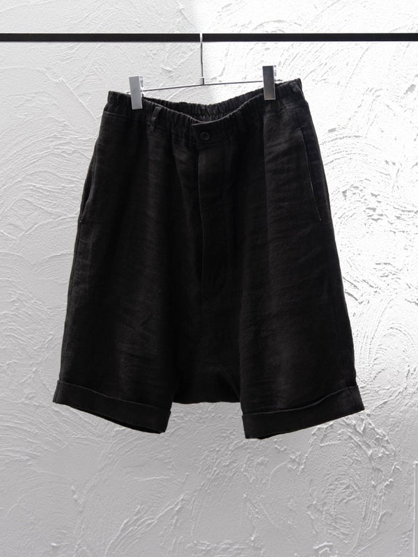 Dry Serge Sarouel Shorts [BLACK] - PRY