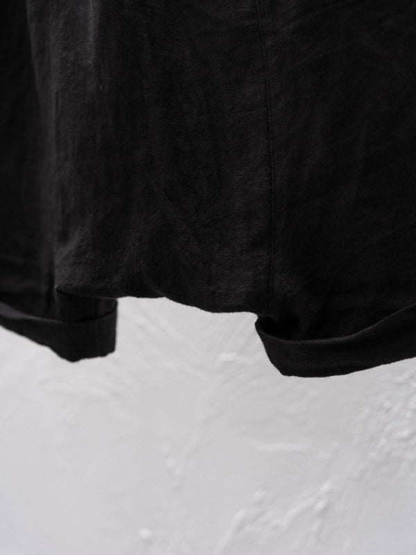 Dry Serge Sarouel Shorts [BLACK] - PRY