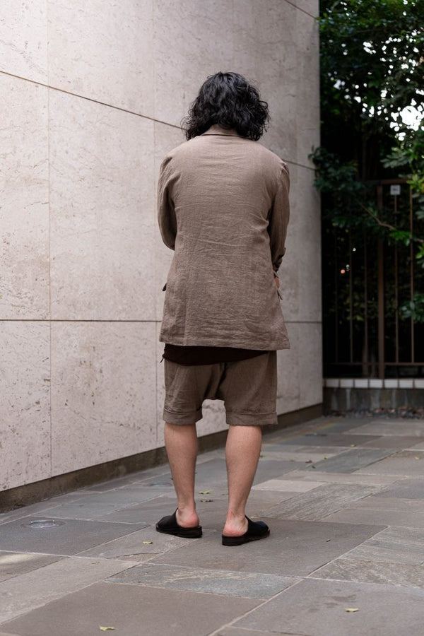 Dry Serge Sarouel Shorts [TAUPE] - PRY