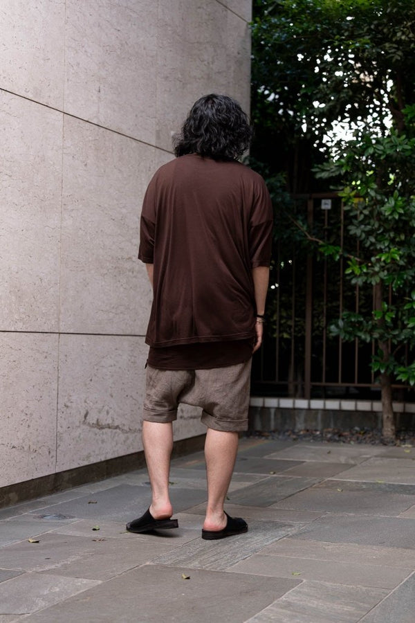 Dry Serge Sarouel Shorts [TAUPE] - PRY