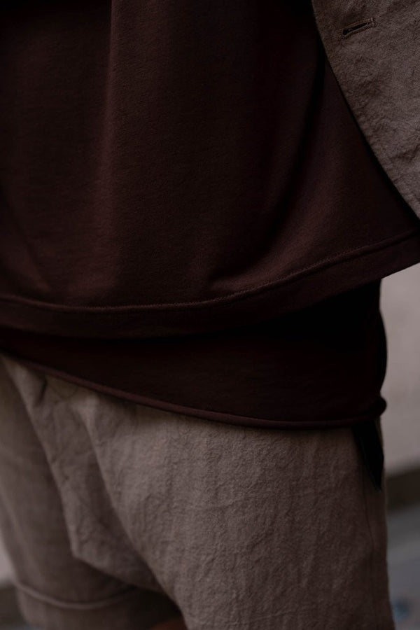 Dry Serge Sarouel Shorts [TAUPE] - PRY