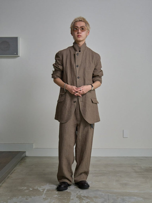 Dry Serge Tailored Jacket [TAUPE] - PRY