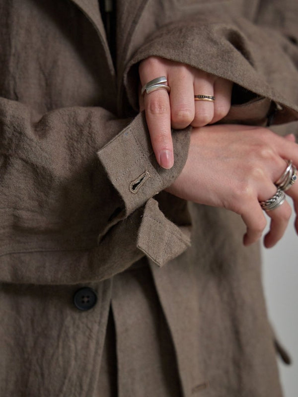 Dry Serge Tailored Jacket [TAUPE] - PRY