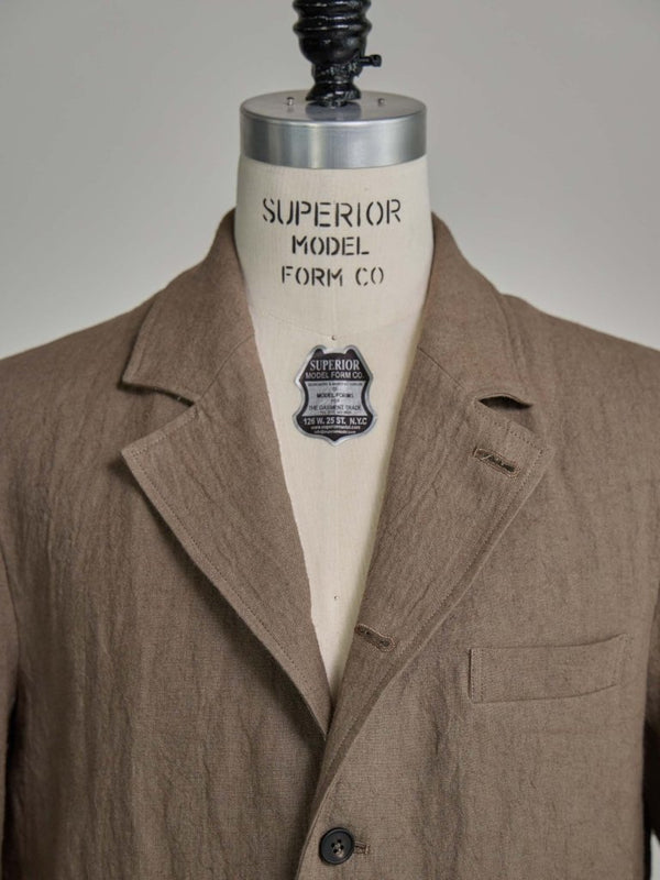 Dry Serge Tailored Jacket [TAUPE] - PRY