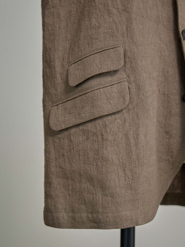 Dry Serge Tailored Jacket [TAUPE] - PRY