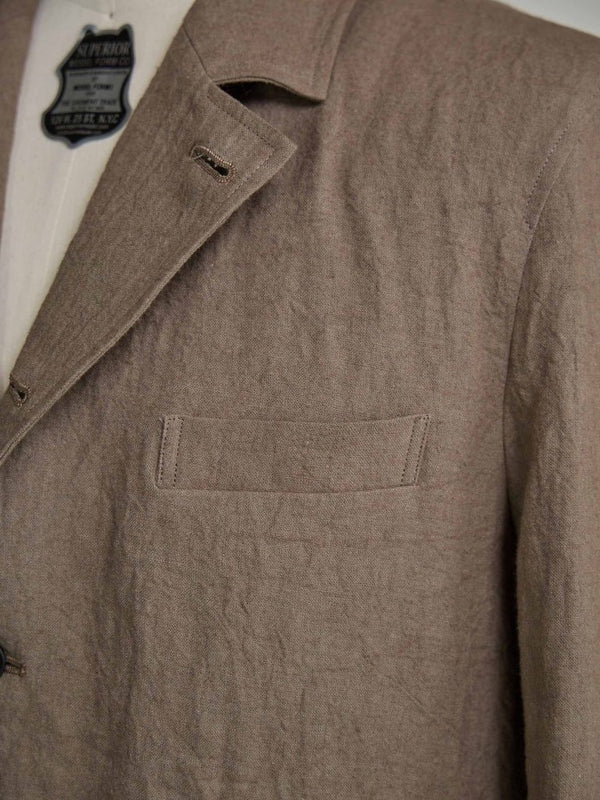 Dry Serge Tailored Jacket [TAUPE] - PRY