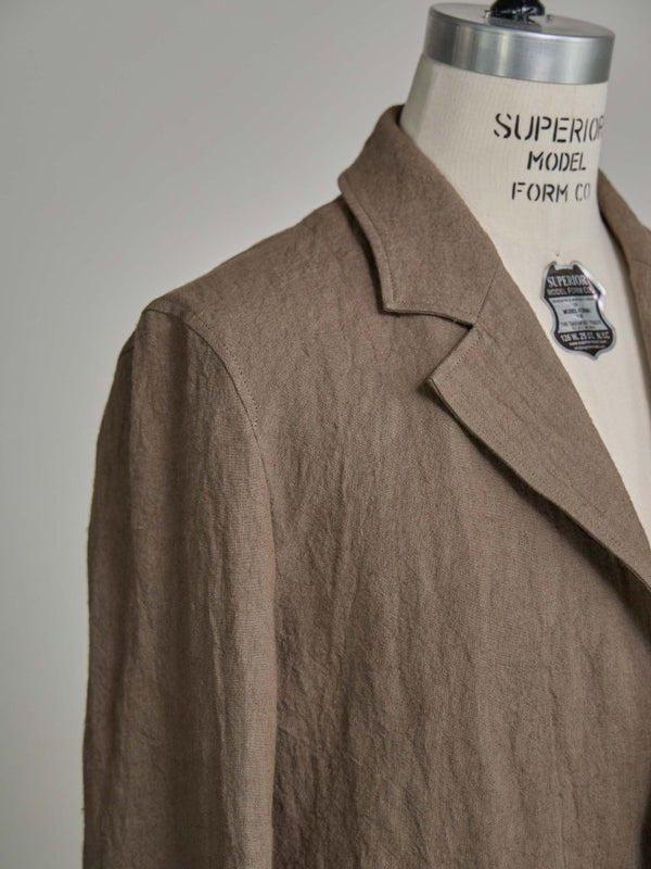 Dry Serge Tailored Jacket [TAUPE] - PRY