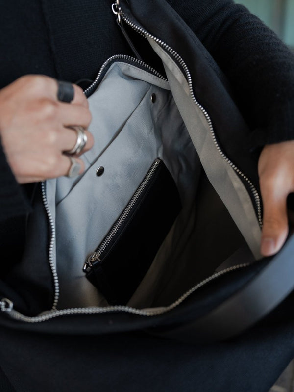 Front Zip Travel Bag [PU Canvas] - PRY