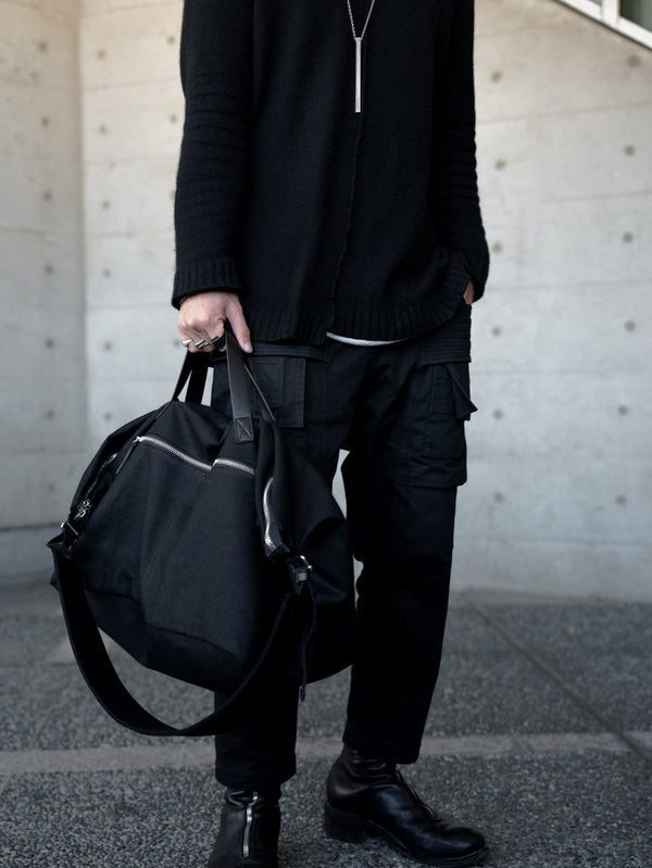 Front Zip Travel Bag [PU Canvas] - PRY