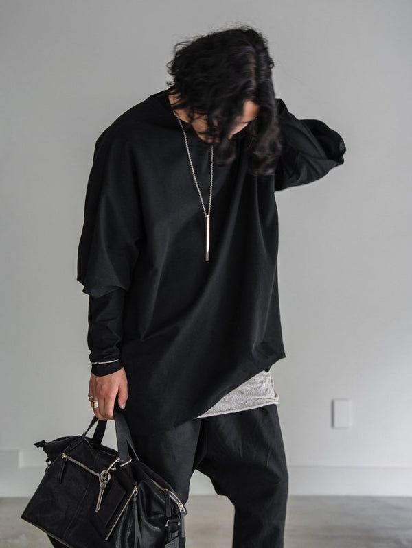 Hand - Tuck Oversized T-shirt - PRY