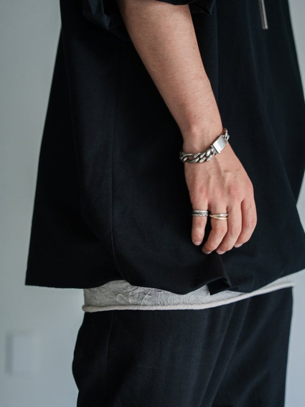 Hand - Tuck Oversized T-shirt - PRY