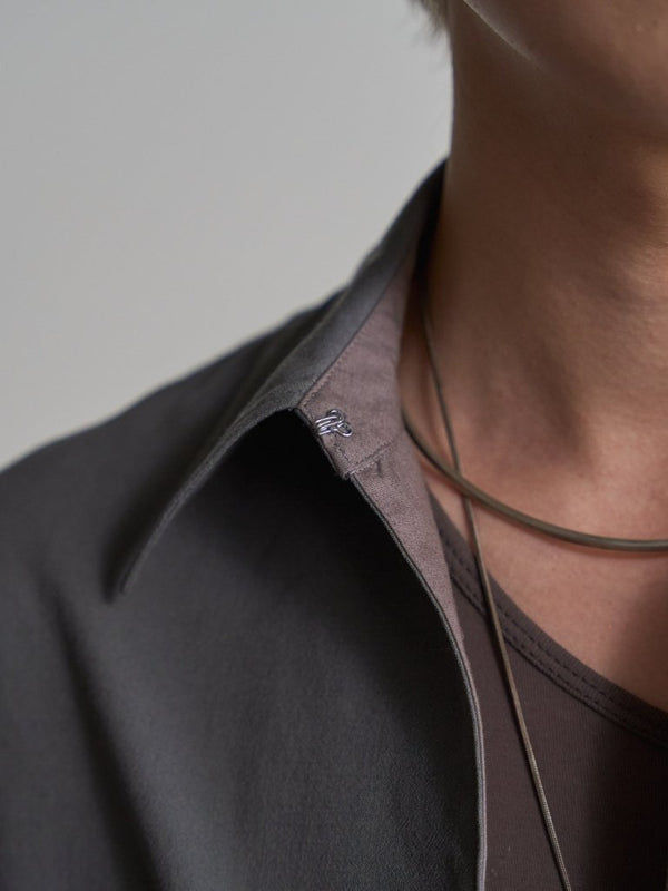 Hooked Vareuse Wool Shirt [BISHU] - PRY