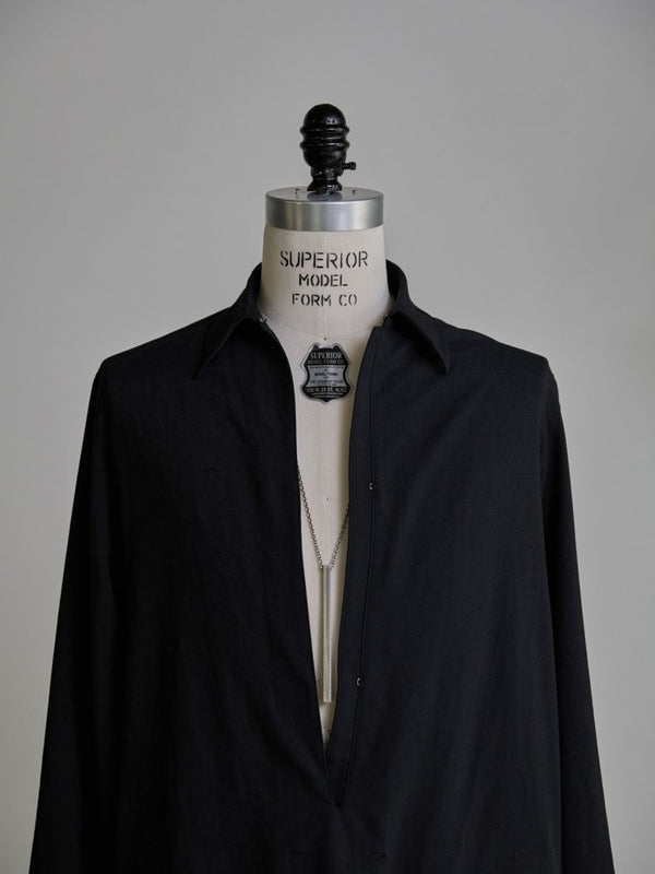 Hooked Vareuse Wool Shirt [BISHU] - PRY