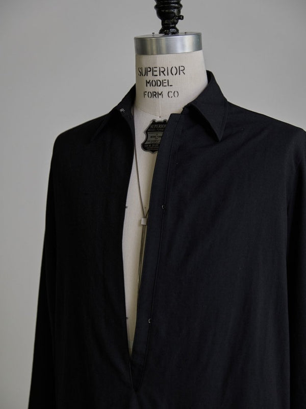 Hooked Vareuse Wool Shirt [BISHU] - PRY