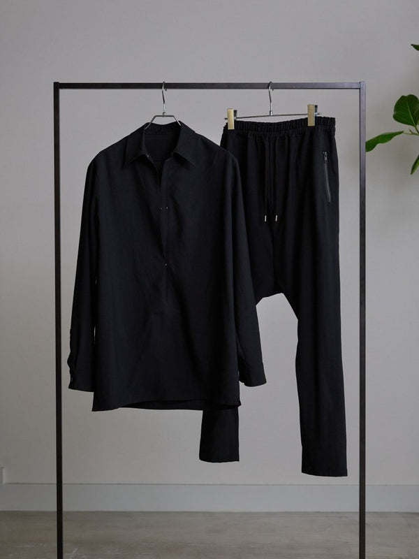 Hooked Vareuse Wool Shirt [BISHU] - PRY