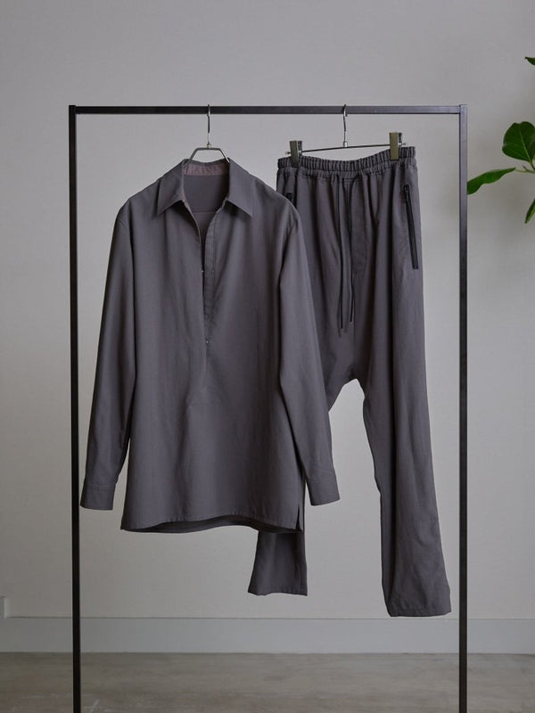 Hooked Vareuse Wool Shirt [BISHU] - PRY