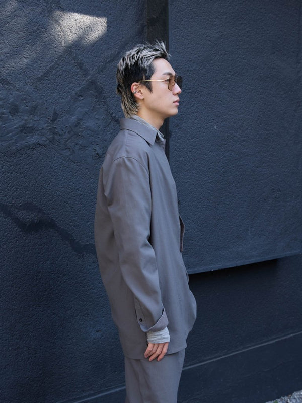 Hooked Vareuse Wool Shirt [BISHU] - PRY