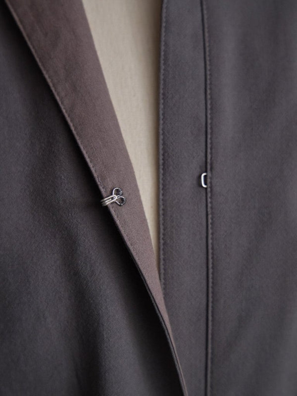 Hooked Vareuse Wool Shirt [BISHU] - PRY