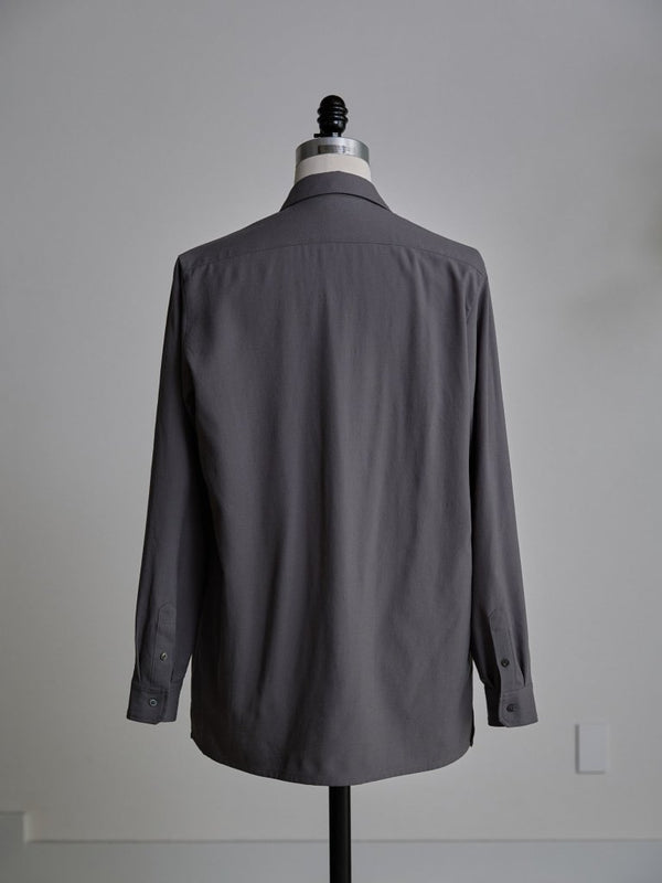 Hooked Vareuse Wool Shirt [BISHU] - PRY