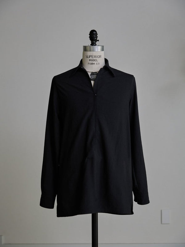 Hooked Vareuse Wool Shirt [BISHU] - PRY