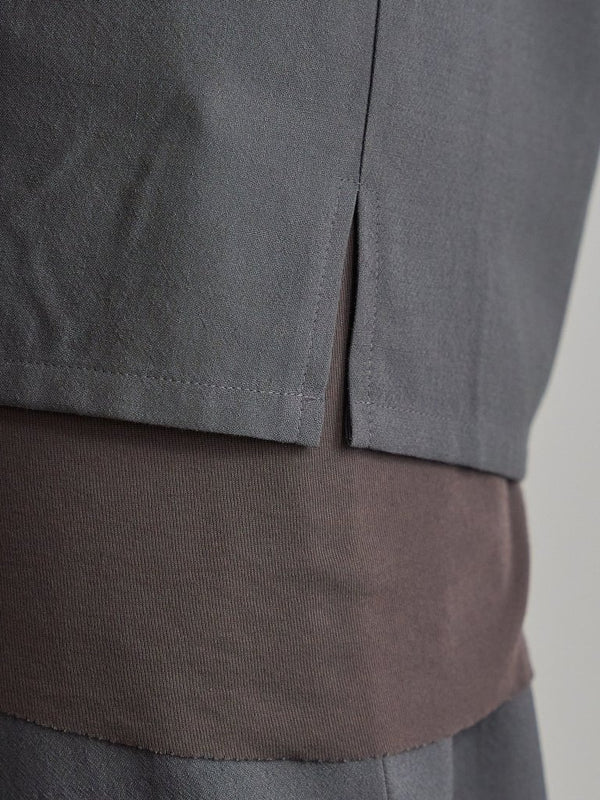 Hooked Vareuse Wool Shirt [BISHU] - PRY