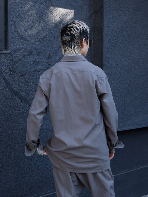 Hooked Vareuse Wool Shirt [BISHU] - PRY