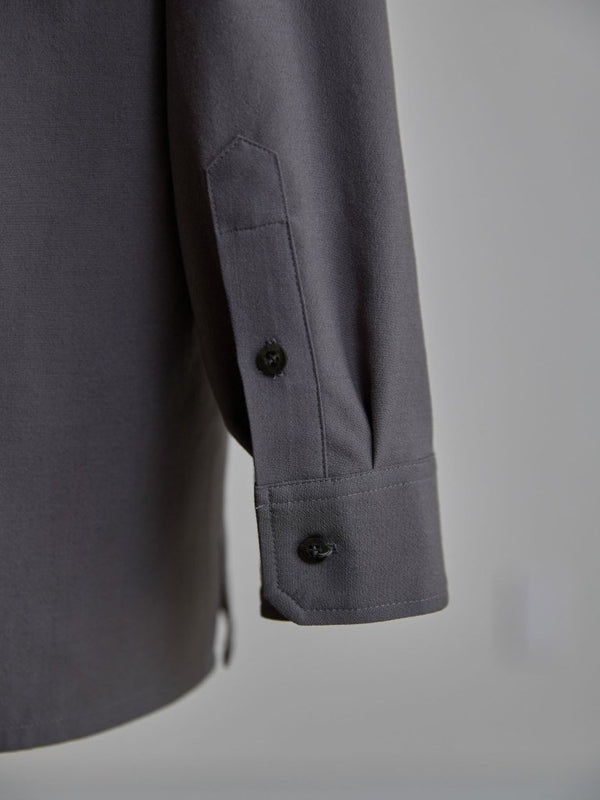 Hooked Vareuse Wool Shirt [BISHU] - PRY