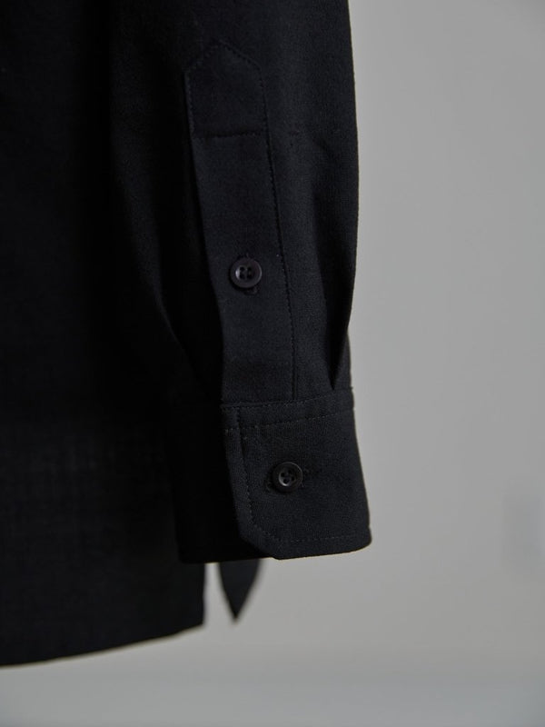 Hooked Vareuse Wool Shirt [BISHU] - PRY