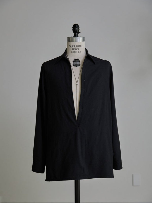 Hooked Vareuse Wool Shirt [BISHU] - PRY