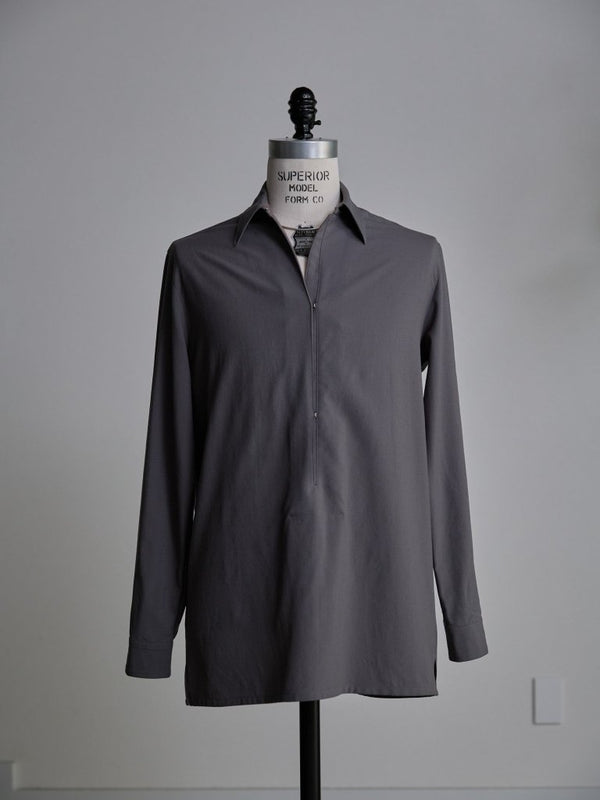 Hooked Vareuse Wool Shirt [BISHU] - PRY