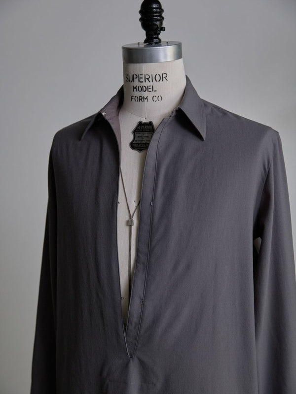 Hooked Vareuse Wool Shirt [BISHU] - PRY