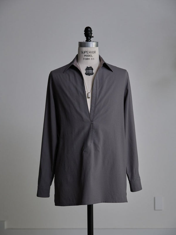Hooked Vareuse Wool Shirt [BISHU] - PRY